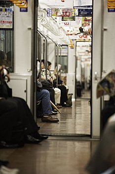 人,地铁,日本
