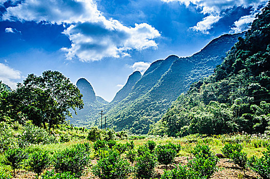 山岭风景