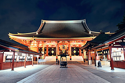 东京,日本,五月,历史建筑,庙宇,浅草寺,制作