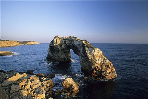 石头,拱形,马略卡岛