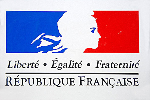 法国,国家,旗帜,侧面,琼,拱形,自由,平等,共和国