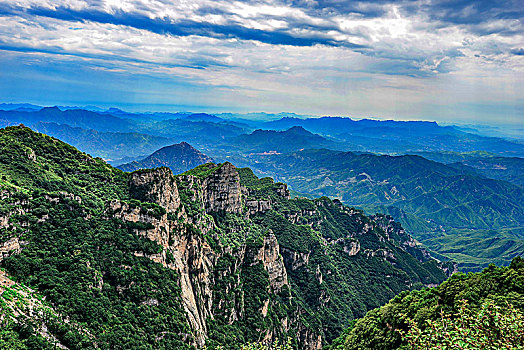 中国,河北,白石山,自然景观