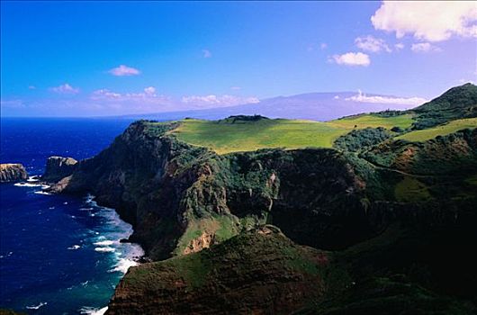 毛伊岛,海岸线,夏威夷,美国