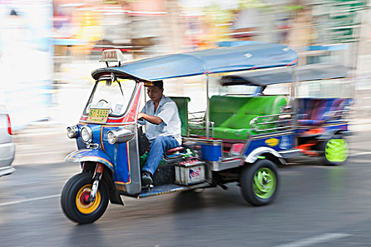 泰国,曼谷,嘟嘟车