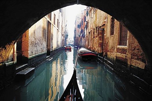 小船,船,运河,大运河,威尼斯,威尼托,意大利
