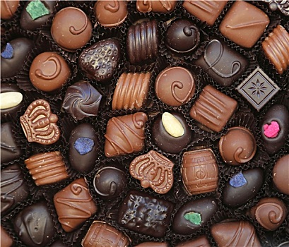 巧克力,果仁糖