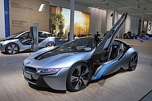 bmw宝马i8电动概念车