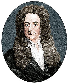艾萨克-牛顿,英国人,数学家,天文学家,物理学家,1818年,艺术家