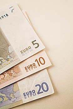 欧元,钞票,棚拍
