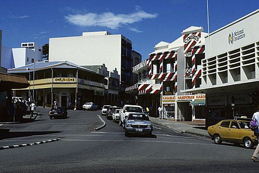 斐济群岛,维提岛,市区,街景