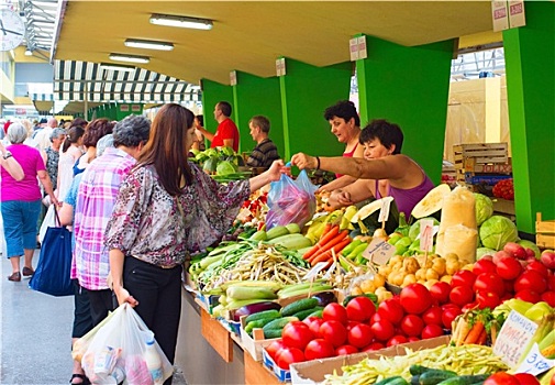 食品市场,波斯尼亚