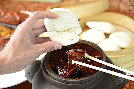 小南國的外婆紅燒肉,香港尖沙咀