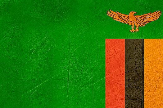 低劣,赞比亚,旗帜