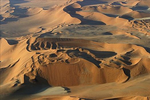 飞行,沙丘,中心,纳米布沙漠,纳米比亚,非洲