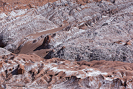 智利,阿塔卡马沙漠,佩特罗,岩石构造