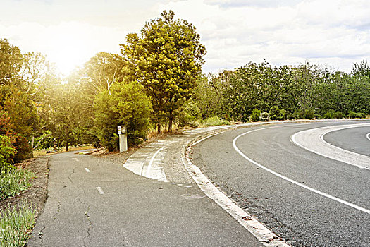 美国道路场景