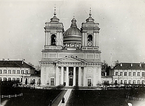 圣三一大教堂,圣徒,圣彼得堡,20世纪10年代,艺术家
