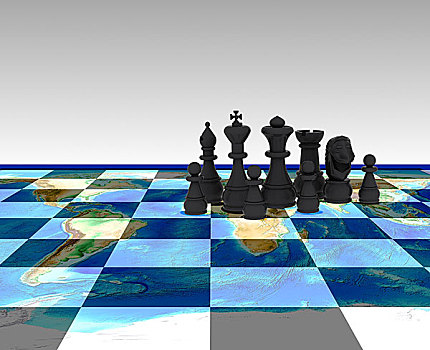 下棋,世界