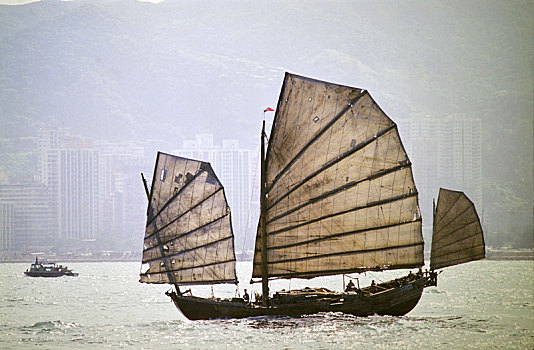 中式帆船,渔船