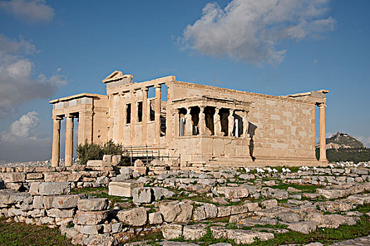 希腊,雅典,卫城,门廊,女像柱,大幅,尺寸