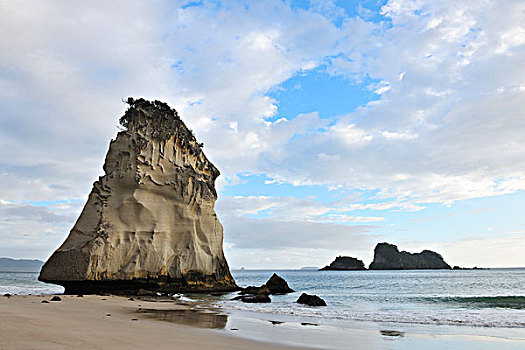 岩石构造,大教堂,小湾,北岛,新西兰