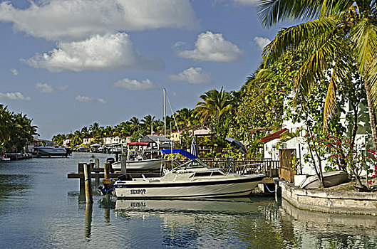 加勒比,安提瓜岛,高兴,港口,海滩,胜地