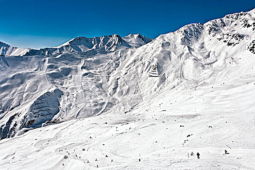 滑雪区,提洛尔,奥地利,欧洲