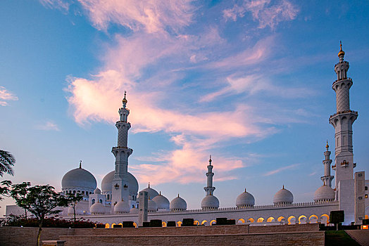 阿联酋阿布扎比谢赫扎伊德清真寺