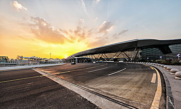 广州白云国际机场二号航站楼景观