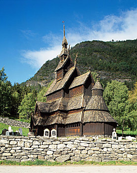 挪威乌尔内斯木造教堂