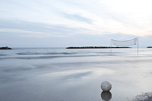 排球,海滩