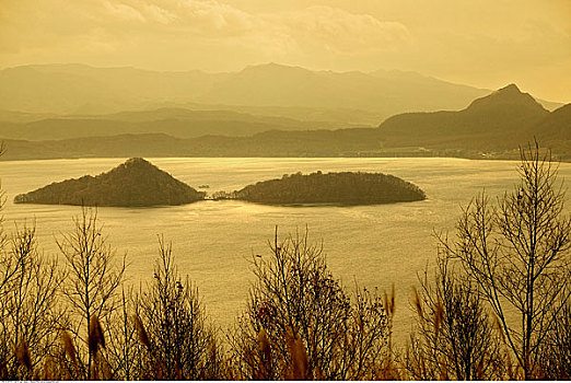 湖,北海道,日本