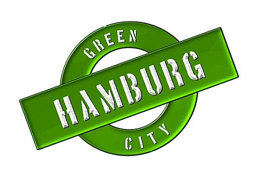 绿色,城市,汉堡市