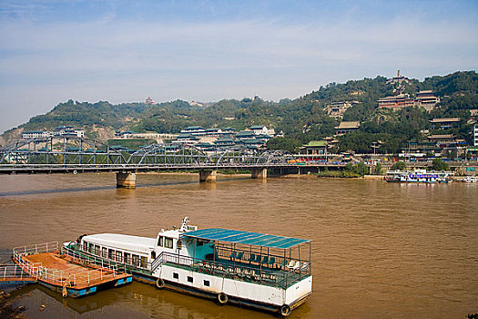 甘肃兰州黄河铁桥中山桥