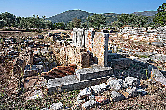 墓地,纪念建筑,希腊