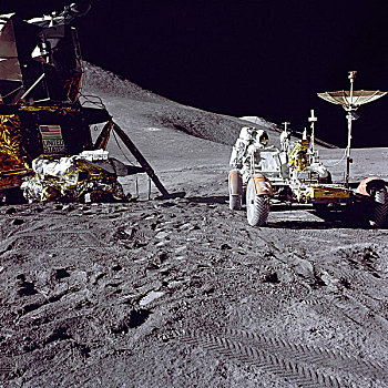 阿波罗15号,宇航员,月球车,工具,设备