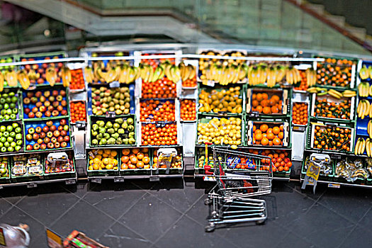 水果,蔬菜,台案,超市,维也纳,奥地利,欧洲