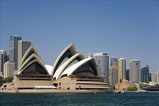 澳大利亚,新南威尔士,悉尼,剧院,城市天际线,水,悉尼港