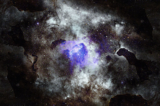 星云天空原型照片图片