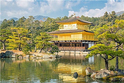 金阁寺,庙宇,京都