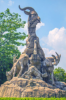 五羊雕像