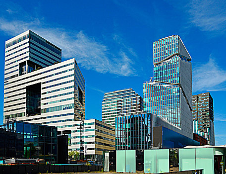 高层建筑,南方,阿姆斯特丹,伊东丰雄设计,新,石头,北荷兰,荷兰