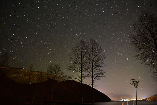 泸沽湖星空