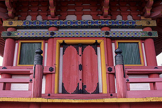 日本,京都,清水寺,佛教寺庙,门,窗户