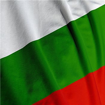 保加利亚,旗帜,特写