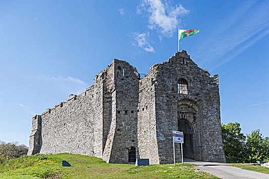 威尔士,格拉摩根,半岛,城堡