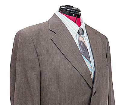 褐色,毛织品,外套,衬衫,领带,特写