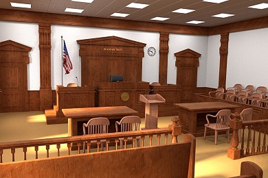 法庭图片