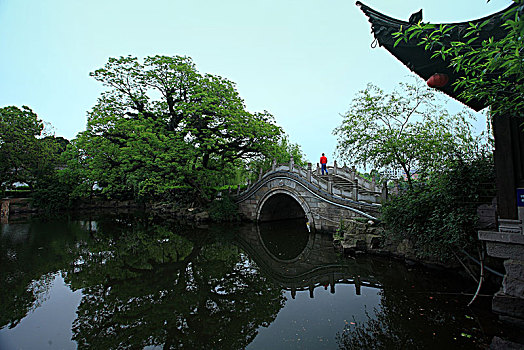 水面,倒影,建筑