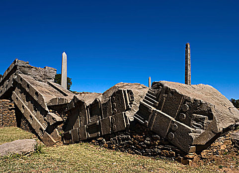 方尖塔,石碑,阿克苏姆,埃塞俄比亚,非洲